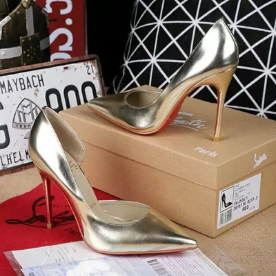 Christian Louboutin Shallow mouth stiletto heel Shoes Women--019